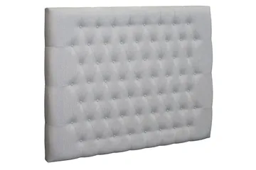 Meja Diamant Sänggavel 160x120 - Ljusgrå - Möbler - Säng - Sängtillbehör & sänggavel - Sänggavel