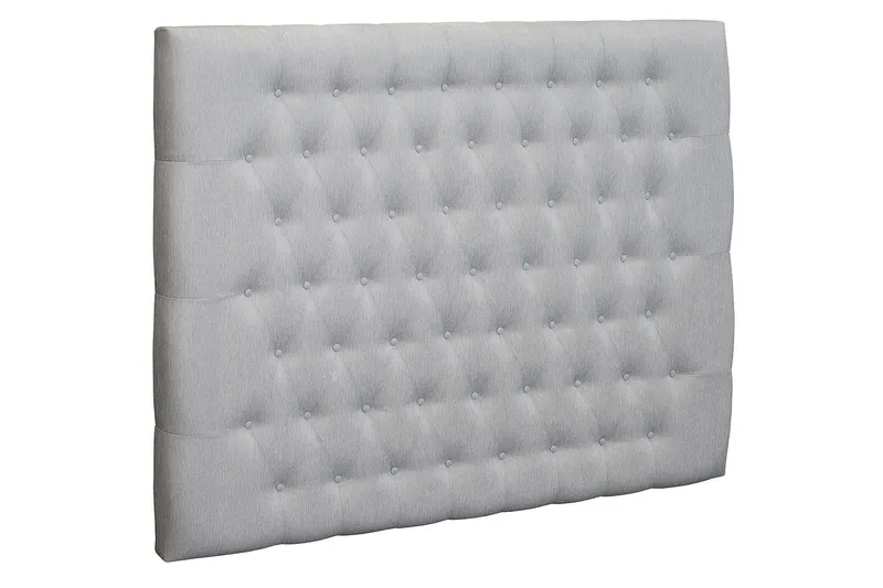 Meja Diamant Sänggavel 160x120 - Ljusgrå - Möbler - Säng - Sängtillbehör & sänggavel - Sänggavel