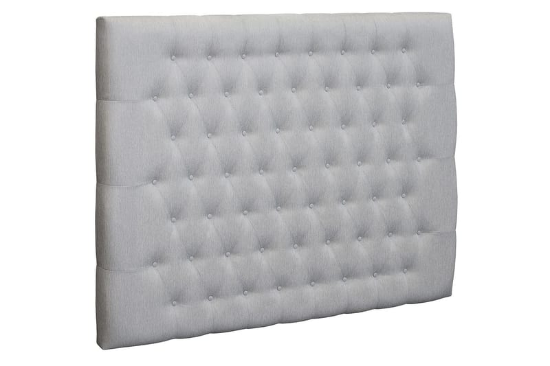 Meja Diamant Sänggavel 160x120 - Ljusgrå - Möbler - Säng - Sängtillbehör & sänggavel - Sänggavel