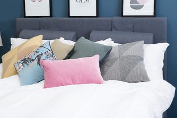 Meja Sänggavel 120x120 - Blå - Möbler - Säng - Sängtillbehör & sänggavel - Sänggavel