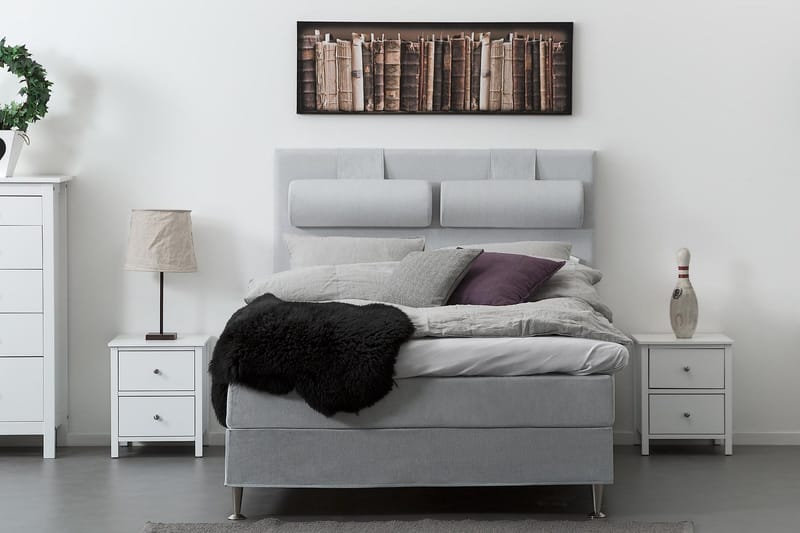 Meja Sänggavel 140x120 - Ljusgrå - Möbler - Säng - Sängtillbehör & sänggavel - Sänggavel
