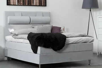 Meja Sänggavel 140x120 - Ljusgrå - Möbler - Säng - Sängtillbehör & sänggavel - Sänggavel