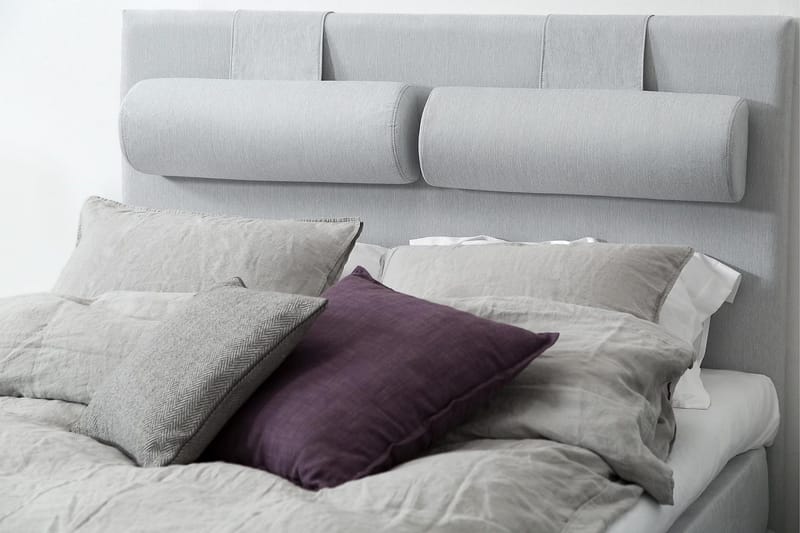 Meja Sänggavel 140x120 - Ljusgrå - Möbler - Säng - Sängtillbehör & sänggavel - Sänggavel