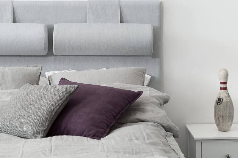 Meja Sänggavel 140x120 - Ljusgrå - Möbler - Säng - Sängtillbehör & sänggavel - Sänggavel