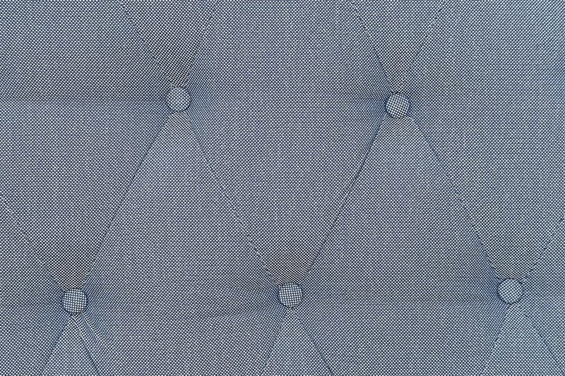 Sänggavel Olivia 160 cm Diamant - Mörkblå - Sänggavel