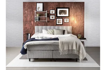 Pascale Sänggavel 160 cm - Ljusgrå - Möbler - Säng - Sängtillbehör & sänggavel - Sänggavel