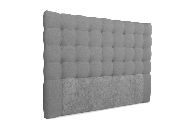 Royal Sänggavel med Rutor 180 cm - Ljusgrå - Möbler - Säng - Sängtillbehör & sänggavel - Sänggavel