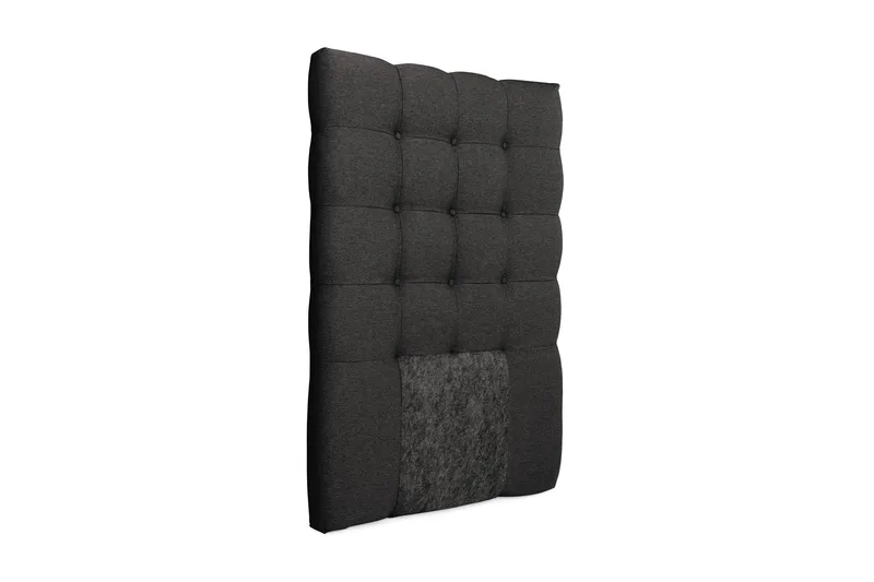 Royal Sänggavel med Rutor 90 cm - Mörkgrå - Möbler - Säng - Sängtillbehör & sänggavel - Sänggavel
