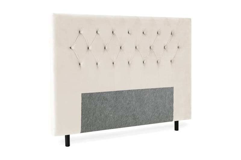 Royal Velvet Sänggavel 160 cm - Beige - Möbler - Säng - Sängtillbehör & sänggavel - Sänggavel
