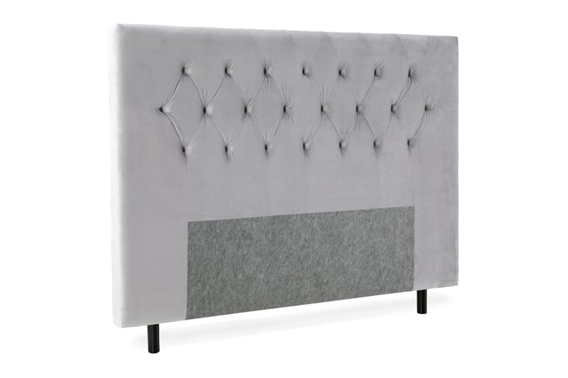 Royal Velvet Sänggavel 160 cm - Ljusgrå - Möbler - Säng - Sängtillbehör & sänggavel - Sänggavel