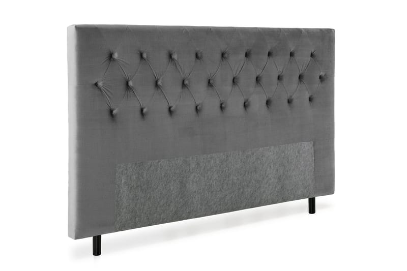 Royal Velvet Sänggavel 160 cm - Mörkgrå - Möbler - Säng - Sängtillbehör & sänggavel - Sänggavel
