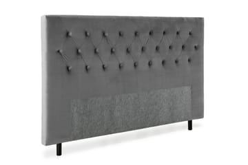 Royal Velvet Sänggavel 160 cm - Mörkgrå - Möbler - Säng - Sängtillbehör & sänggavel - Sänggavel