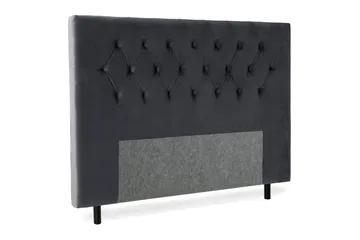 Royal Velvet Sänggavel 160 cm - Svart - Möbler - Säng - Sängtillbehör & sänggavel - Sänggavel