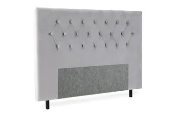 Royal Velvet Sänggavel 180 cm - Ljusgrå - Möbler - Säng - Sängtillbehör & sänggavel - Sänggavel