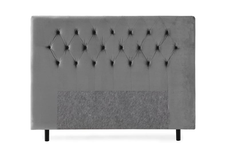Royal Velvet Sänggavel 180 cm, Mörkgrå