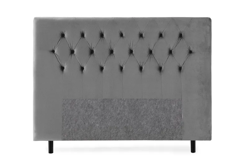 Royal Velvet Sänggavel 180 cm, Mörkgrå