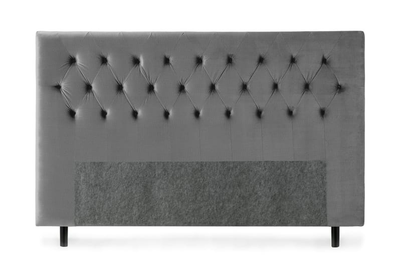 Royal Velvet Sänggavel 210 cm, Mörkgrå