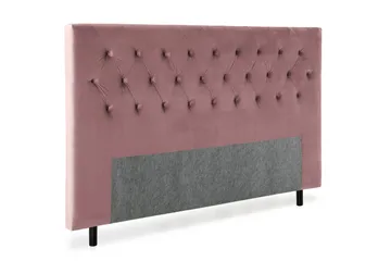 Royal Velvet Sänggavel 210 cm - Rosa - Möbler - Säng - Sängtillbehör & sänggavel - Sänggavel