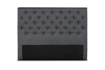 Sänggavel 160 cm Djuphäftad - Mörkgrå - Möbler - Säng - Sängtillbehör & sänggavel - Sänggavel