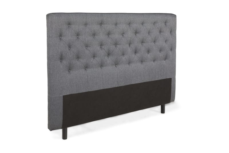 Sänggavel 180 cm Djuphäftad - Mörkgrå - Möbler - Säng - Sängtillbehör & sänggavel - Sänggavel