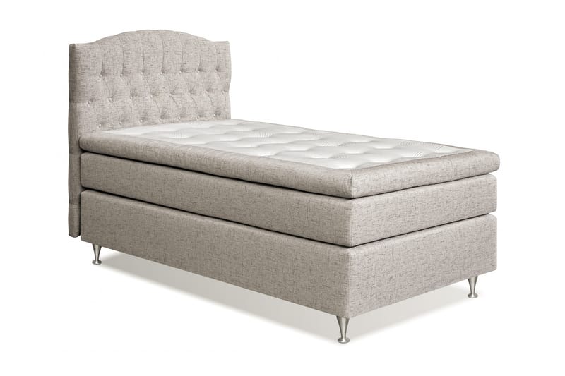 Sänggavel Abelie 120 cm Svängd - Beige - Möbler - Säng - Sängtillbehör & sänggavel - Sänggavel