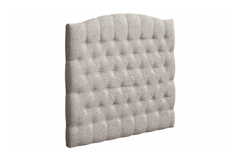 Sänggavel Abelie 120 cm Svängd - Beige - Möbler - Säng - Sängtillbehör & sänggavel - Sänggavel