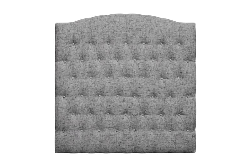 Sänggavel Abelie 120 cm Svängd - Grå - Möbler - Säng - Sängtillbehör & sänggavel - Sänggavel