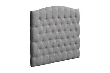 Sänggavel Abelie 120 cm Svängd - Grå - Möbler - Säng - Sängtillbehör & sänggavel - Sänggavel