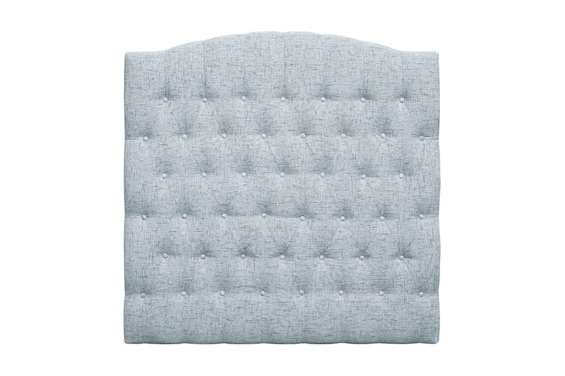 Sänggavel Abelie 120 cm Svängd - Ljusblå - Möbler - Säng - Sängtillbehör & sänggavel - Sänggavel