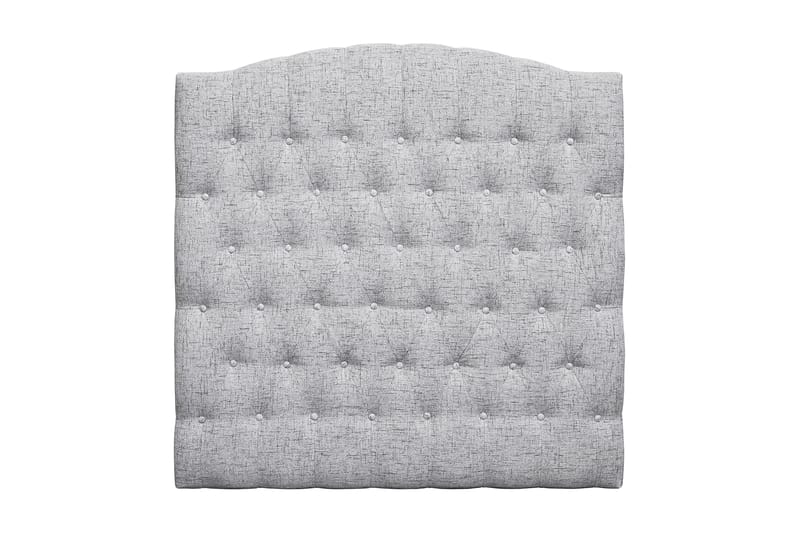 Sänggavel Abelie 120 cm Svängd - Ljusgrå - Möbler - Säng - Sängtillbehör & sänggavel - Sänggavel