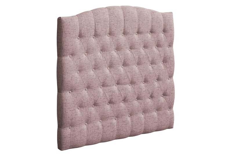 Sänggavel Abelie 120 cm Svängd - Rosa - Möbler - Säng - Sängtillbehör & sänggavel - Sänggavel