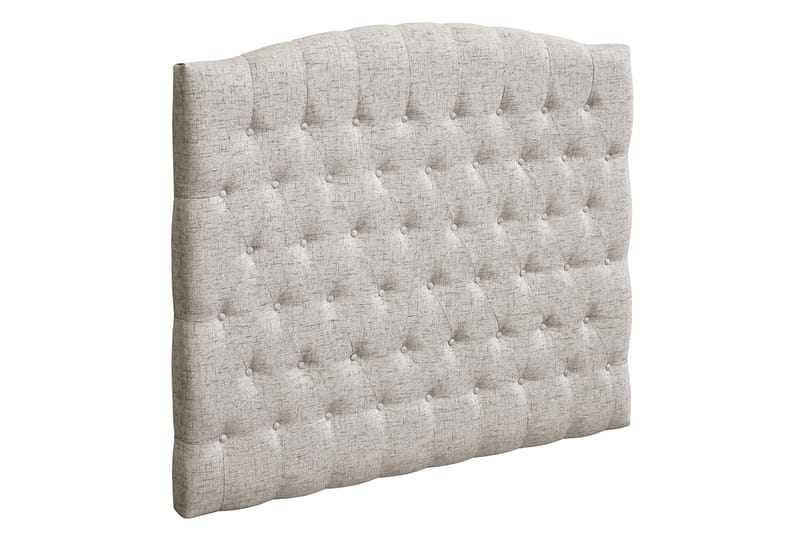 Sänggavel Abelie 140 cm Svängd - Beige - Möbler - Säng - Sängtillbehör & sänggavel - Sänggavel