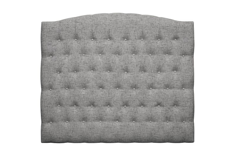 Sänggavel Abelie 140 cm Svängd - Grå - Möbler - Säng - Sängtillbehör & sänggavel - Sänggavel