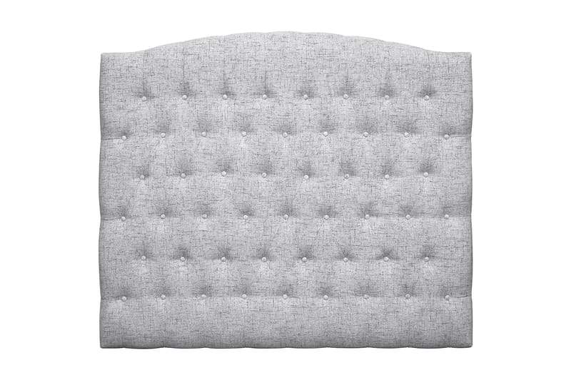 Sänggavel Abelie 140 cm Svängd - Ljusgrå - Möbler - Säng - Sängtillbehör & sänggavel - Sänggavel