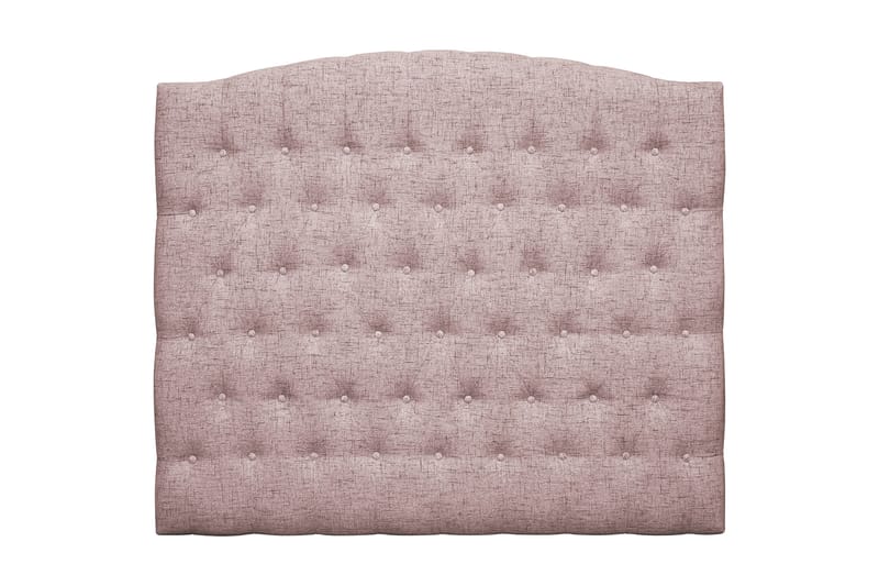 Sänggavel Abelie 140 cm Svängd - Rosa - Sänggavel