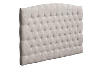 Sänggavel Abelie 160 cm Svängd - Beige - Möbler - Säng - Sängtillbehör & sänggavel - Sänggavel