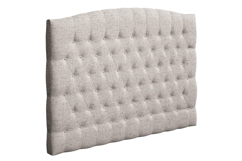 Sänggavel Abelie 160 cm Svängd - Beige - Möbler - Säng - Sängtillbehör & sänggavel - Sänggavel