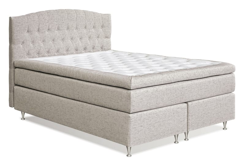 Sänggavel Abelie 160 cm Svängd - Beige - Möbler - Säng - Sängtillbehör & sänggavel - Sänggavel