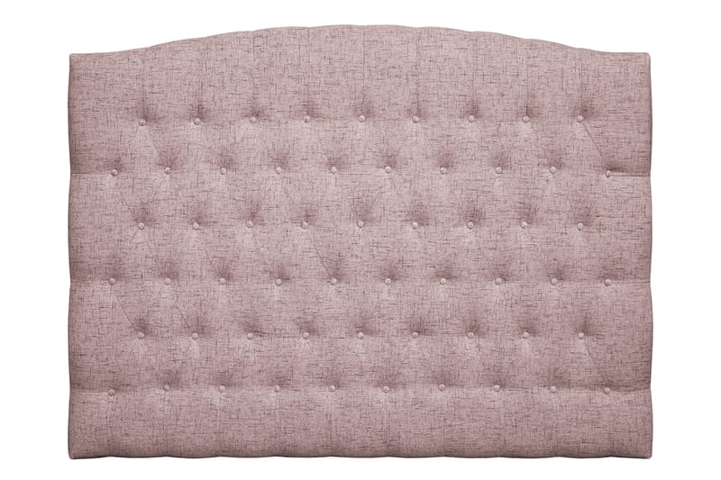 Sänggavel Abelie 160 cm Svängd - Rosa - Möbler - Säng - Sängtillbehör & sänggavel - Sänggavel