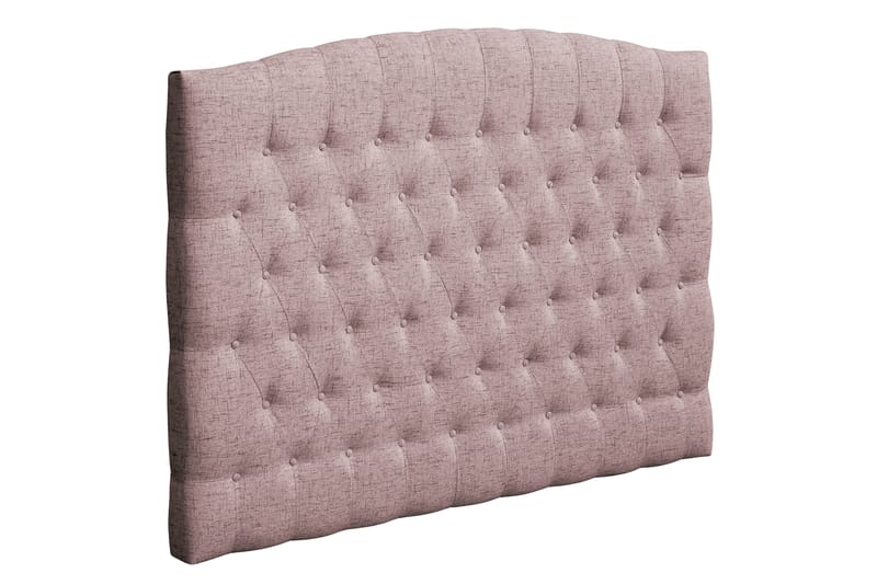 Sänggavel Abelie 160 cm Svängd - Rosa - Möbler - Säng - Sängtillbehör & sänggavel - Sänggavel