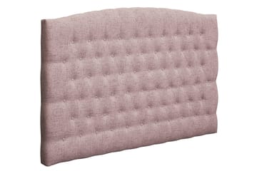 Sänggavel Abelie 180 cm Svängd - Rosa - Möbler - Säng - Sängtillbehör & sänggavel - Sänggavel