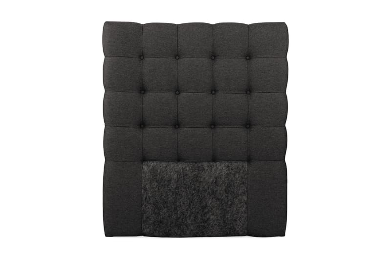 Sänggavel Boxford 105 cm Rutor - Mörkgrå - Möbler - Säng - Sängtillbehör & sänggavel - Sänggavel
