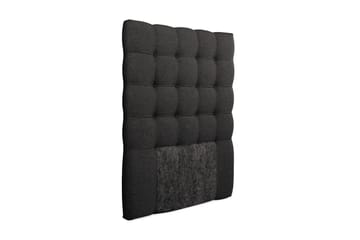 Sänggavel Boxford 105 cm Rutor - Mörkgrå - Möbler - Säng - Sängtillbehör & sänggavel - Sänggavel
