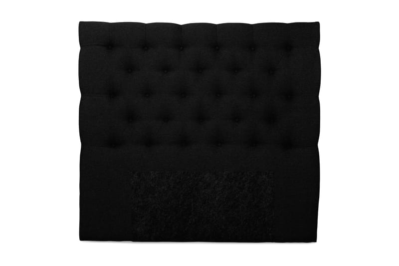 Sänggavel Boxford 140 cm - Svart - Möbler - Säng - Sängtillbehör & sänggavel - Sänggavel