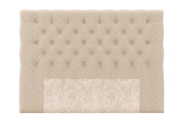 Sänggavel Boxford 160 cm - Beige - Möbler - Säng - Sängtillbehör & sänggavel - Sänggavel