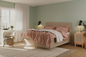 Sänggavel Boxford 160 cm - Beige - Möbler - Säng - Sängtillbehör & sänggavel - Sänggavel