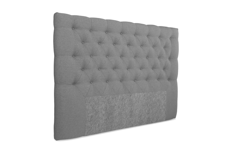 Sänggavel Boxford 160 cm - Ljusgrå - Möbler - Säng - Sängtillbehör & sänggavel - Sänggavel