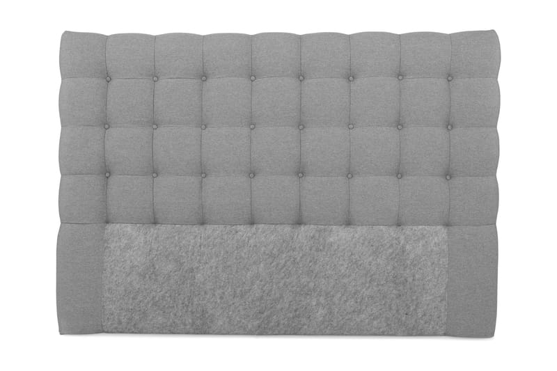 Sänggavel Boxford 180 cm Rutor - Ljusgrå - Möbler - Säng - Sängtillbehör & sänggavel - Sänggavel
