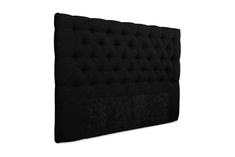 Sänggavel Boxford 180 cm - Svart - Möbler - Säng - Sängtillbehör & sänggavel - Sänggavel