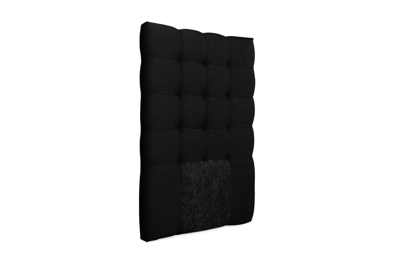 Sänggavel Boxford 80 cm Rutor - Svart - Möbler - Säng - Sängtillbehör & sänggavel - Sänggavel